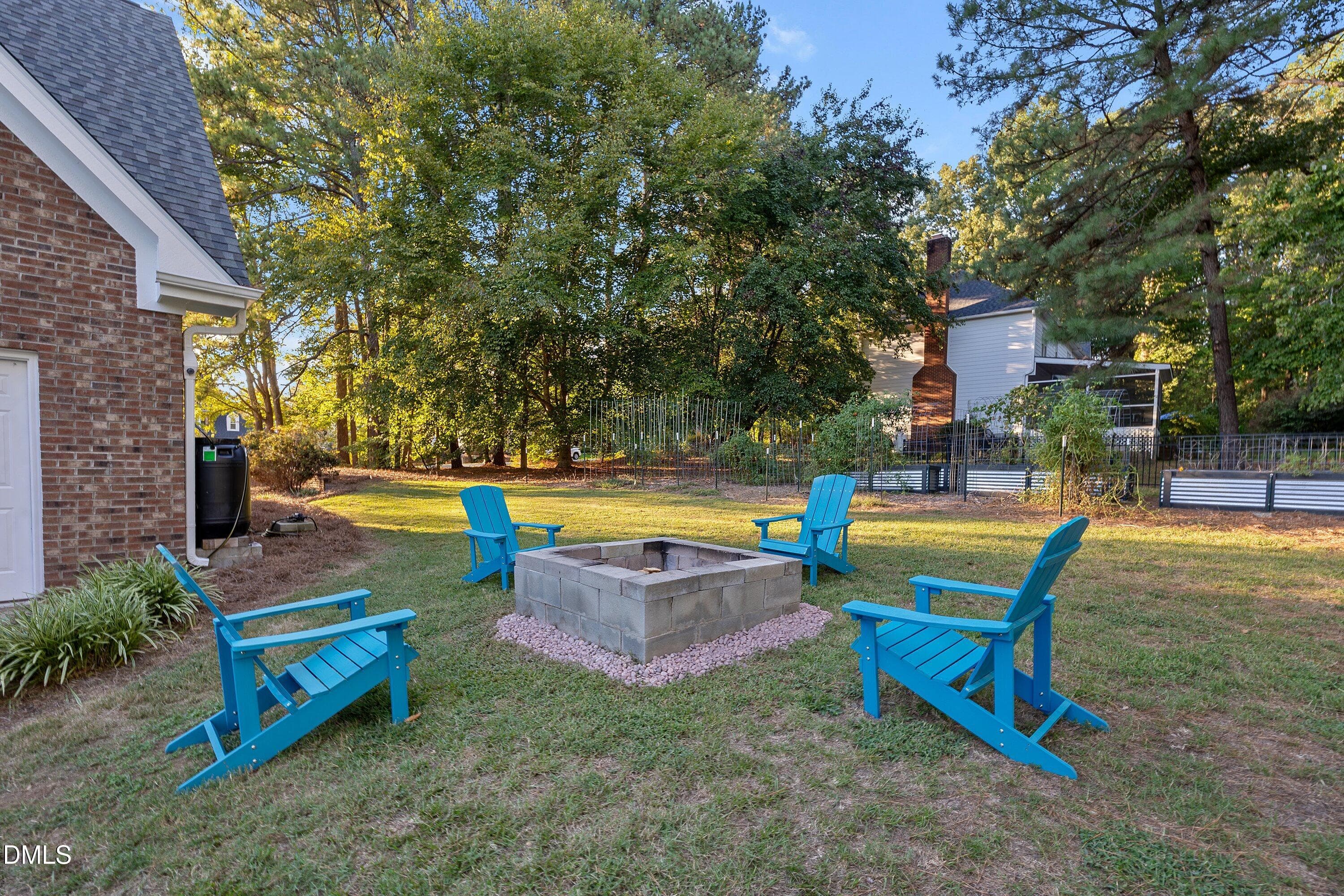 61 Fire-Pit Area - 5413 W Oaks Drive, Fuquay Varina, NC 27526, Fuquay Varina