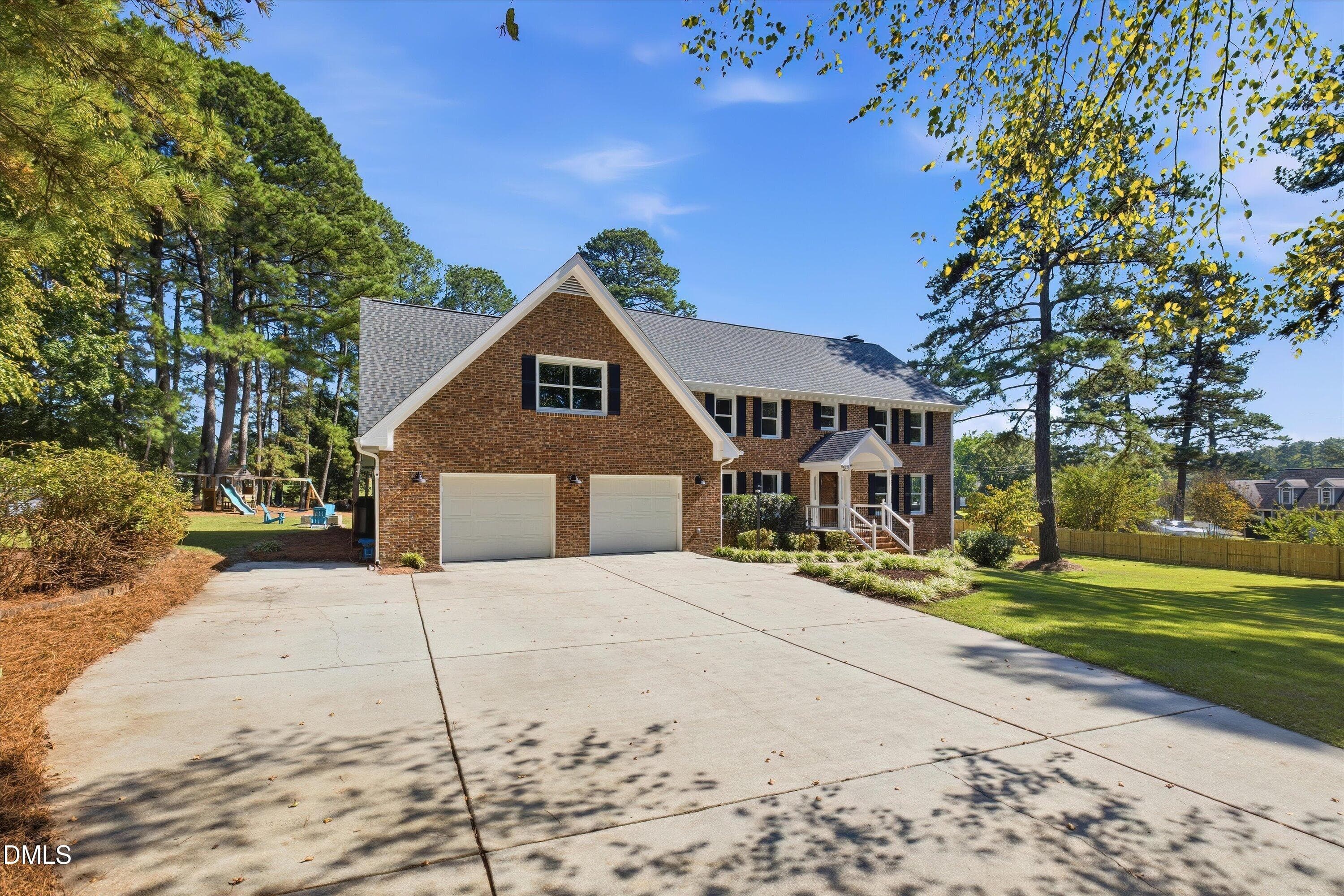 87 Exterior Front - Driveway Approach (1 - 5413 W Oaks Drive, Fuquay Varina, NC 27526, Fuquay Varina