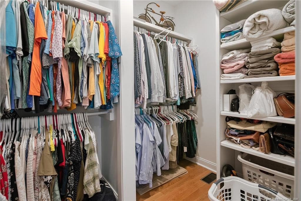 Walk-in Closet in Master - 3435 Camberly Drive, Fayetteville, NC 28306, Fayetteville
