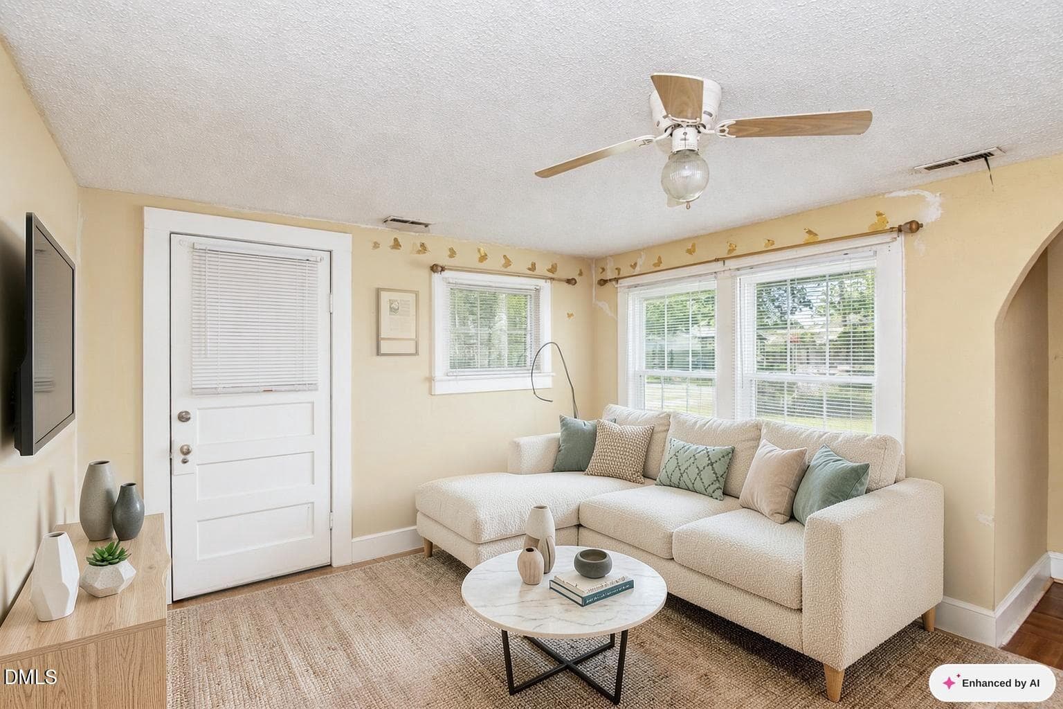 2-LivingRoom-v0-staged - 1601 Washington Street E, Wilson, NC 27893
