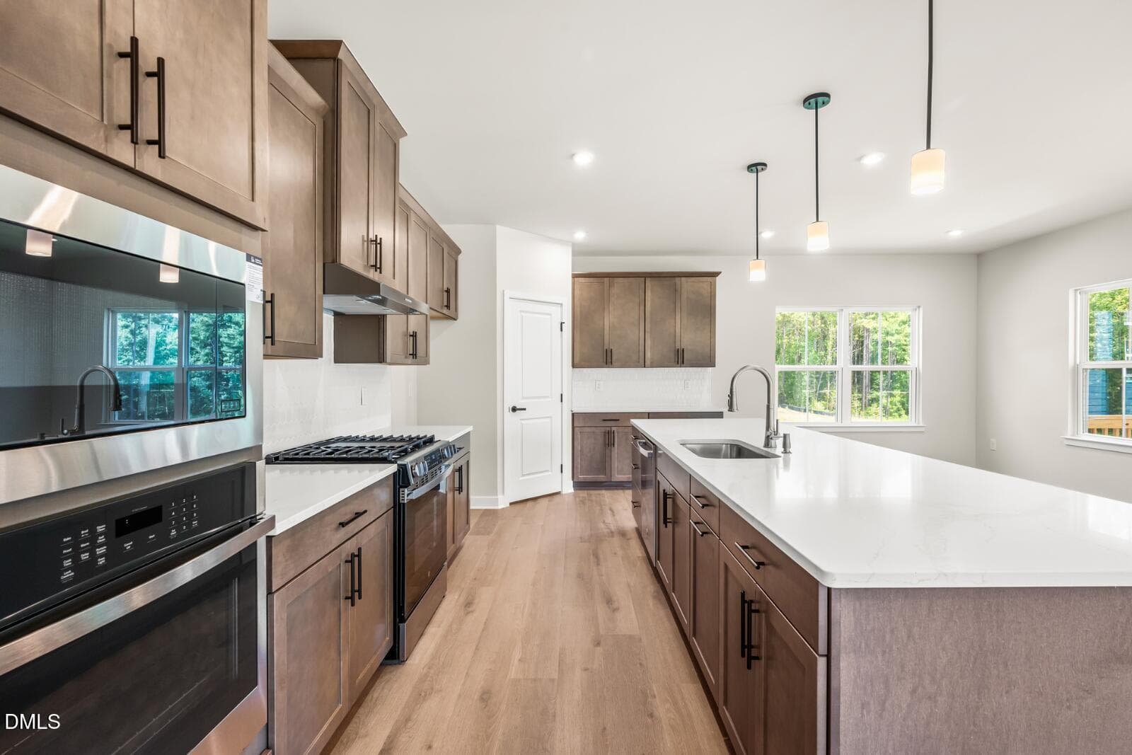 Kitchen Side Angle - 3221 Cherry Vale Lane, Raleigh, NC 27604
