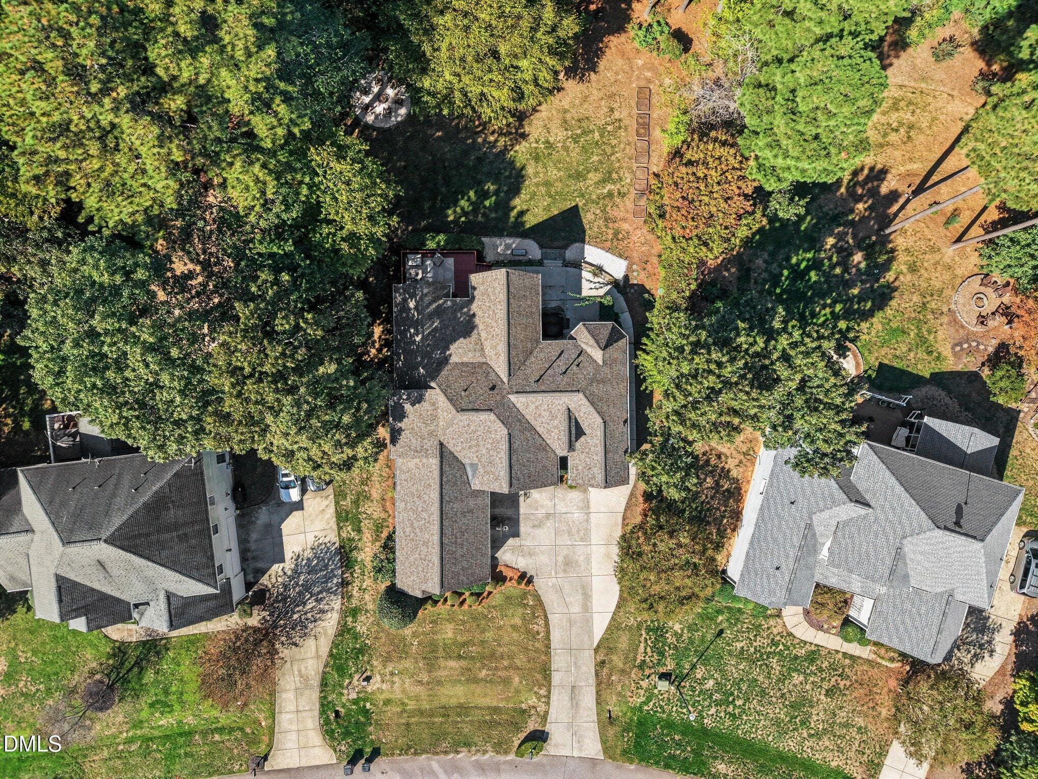 Aerial View - 8421 Montavista Lane, Wake Forest, NC 27587, Wake Forest