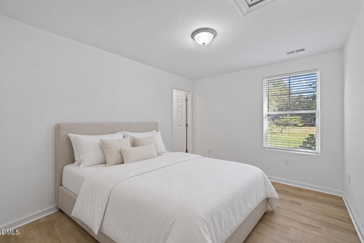 Modern bed against a blank wall - 312 Union Street, Rocky Mount, NC 27803, Rocky Mount