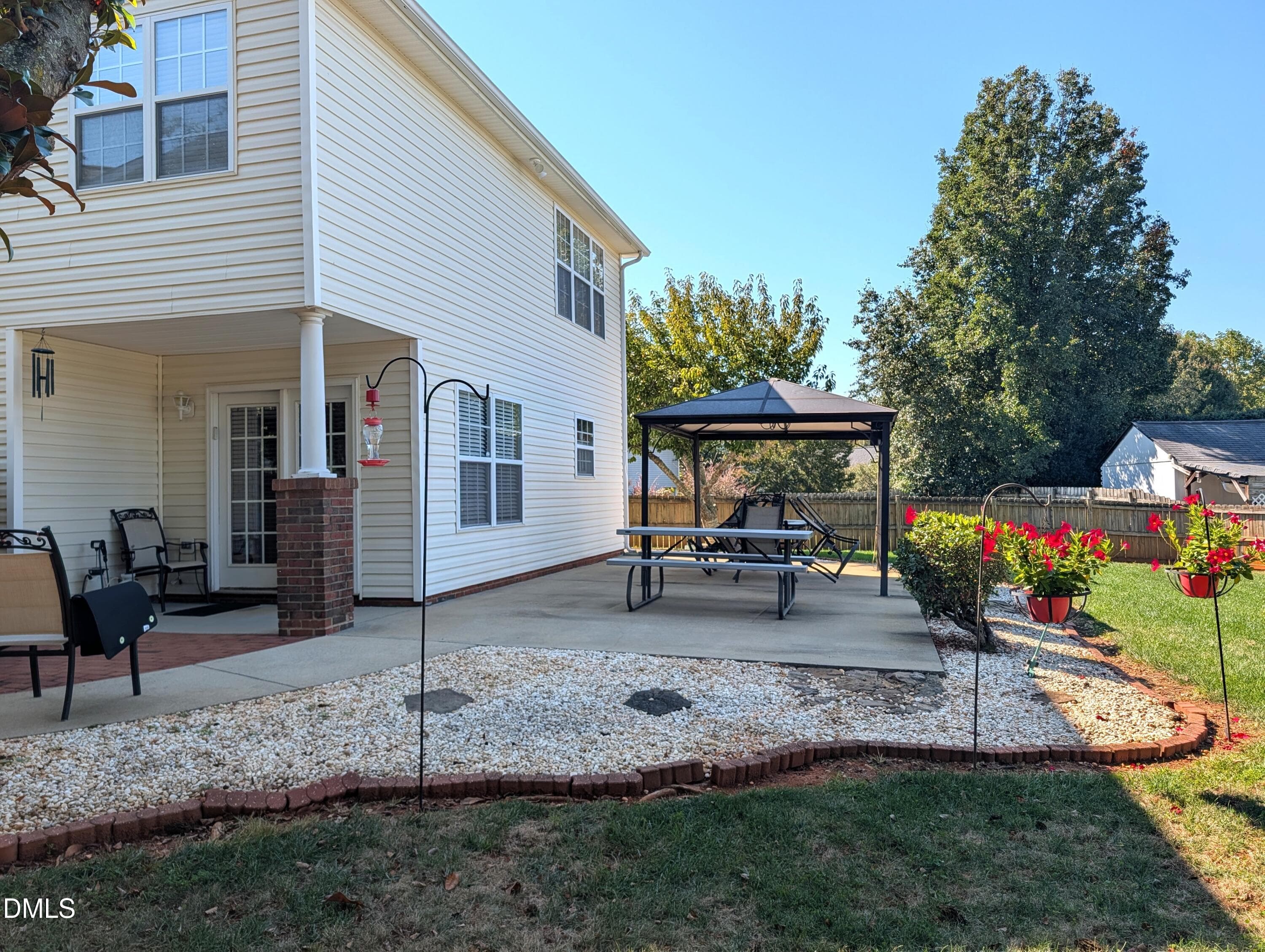 Sandstone patio and porch - 1112 Sandstone Court, Mebane, NC 27302, Mebane