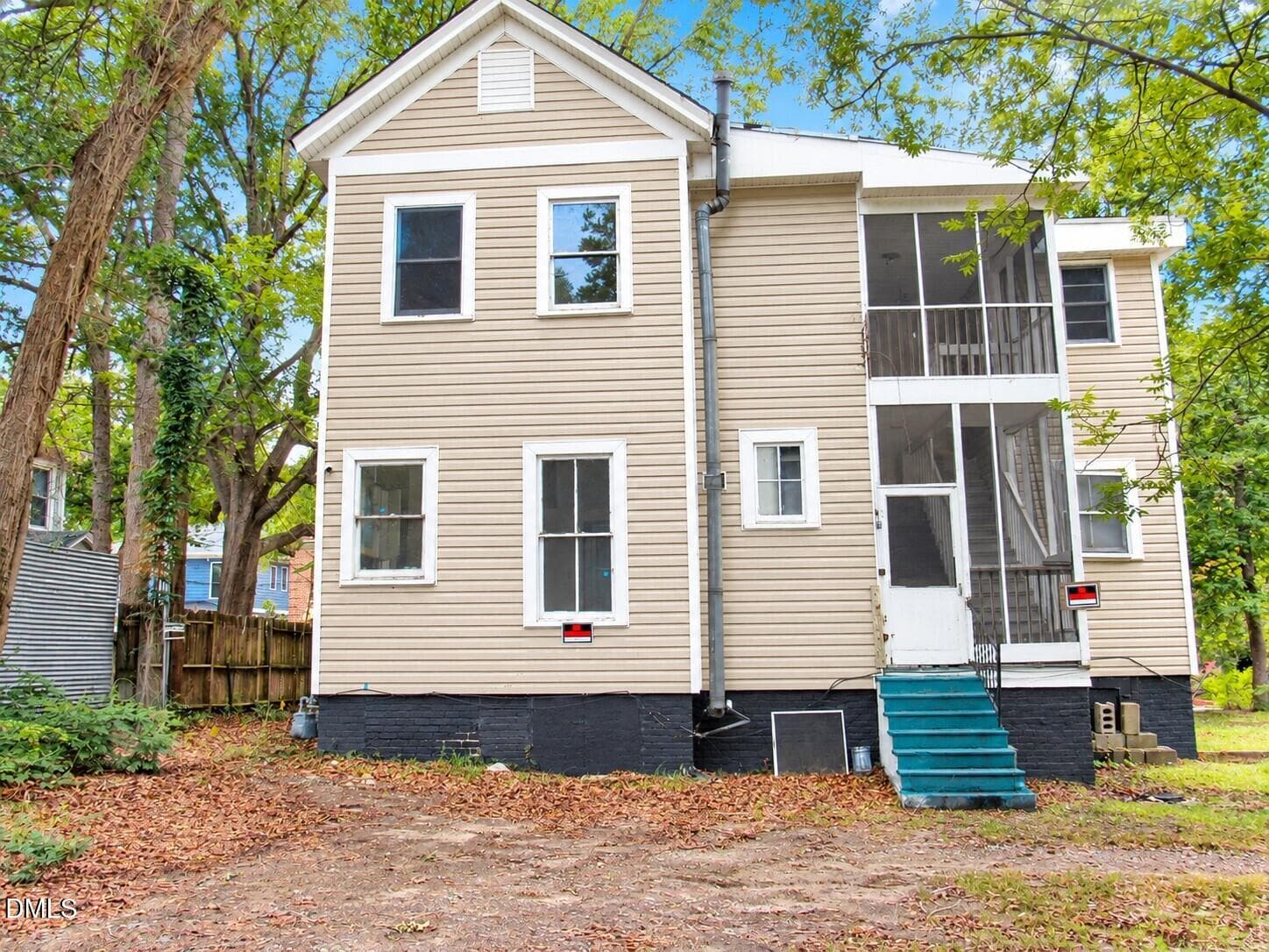 Rear view - 804 Lancaster Street, Durham, NC 27701