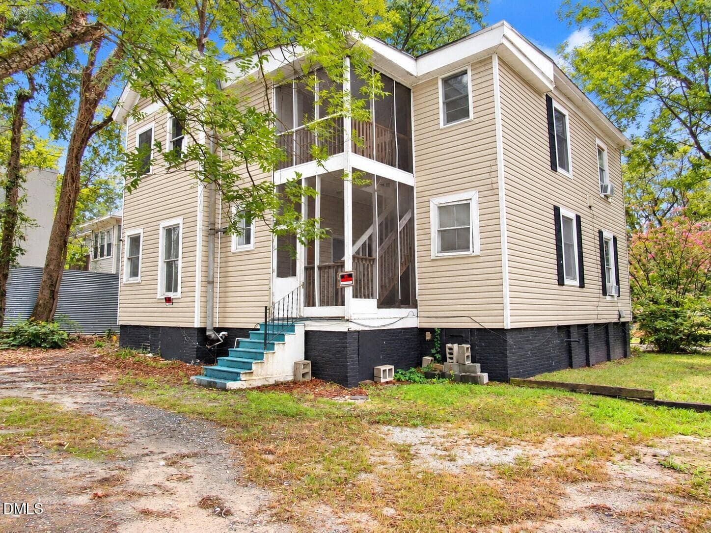 Rear view - 804 Lancaster Street, Durham, NC 27701