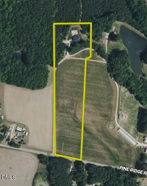 Aerial - 1257 Pine Ridge Road, Zebulon, NC 27597