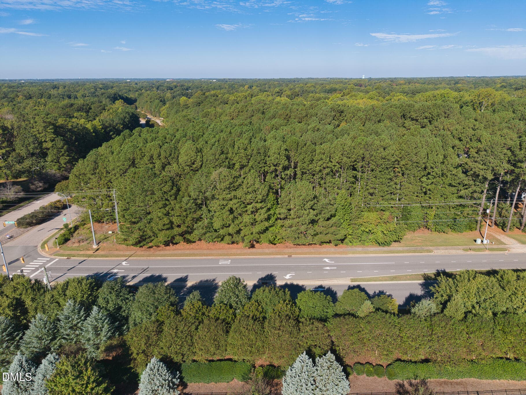 View from Holly Springs Road - 6612 Holly Springs Road, Raleigh, NC 27606