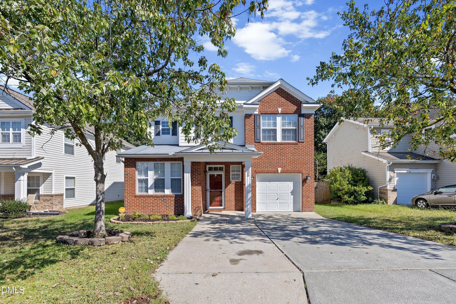 Front Exterior - 306 Knightwood Drive, Durham, NC 27703