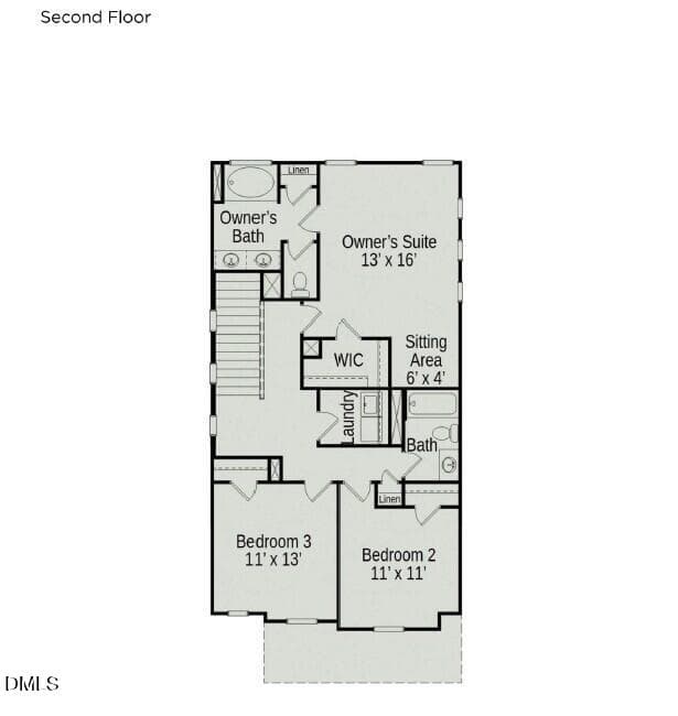 Second Floor - 127 Oyster Tabby Drive, Lillington, NC 27546, Lillington