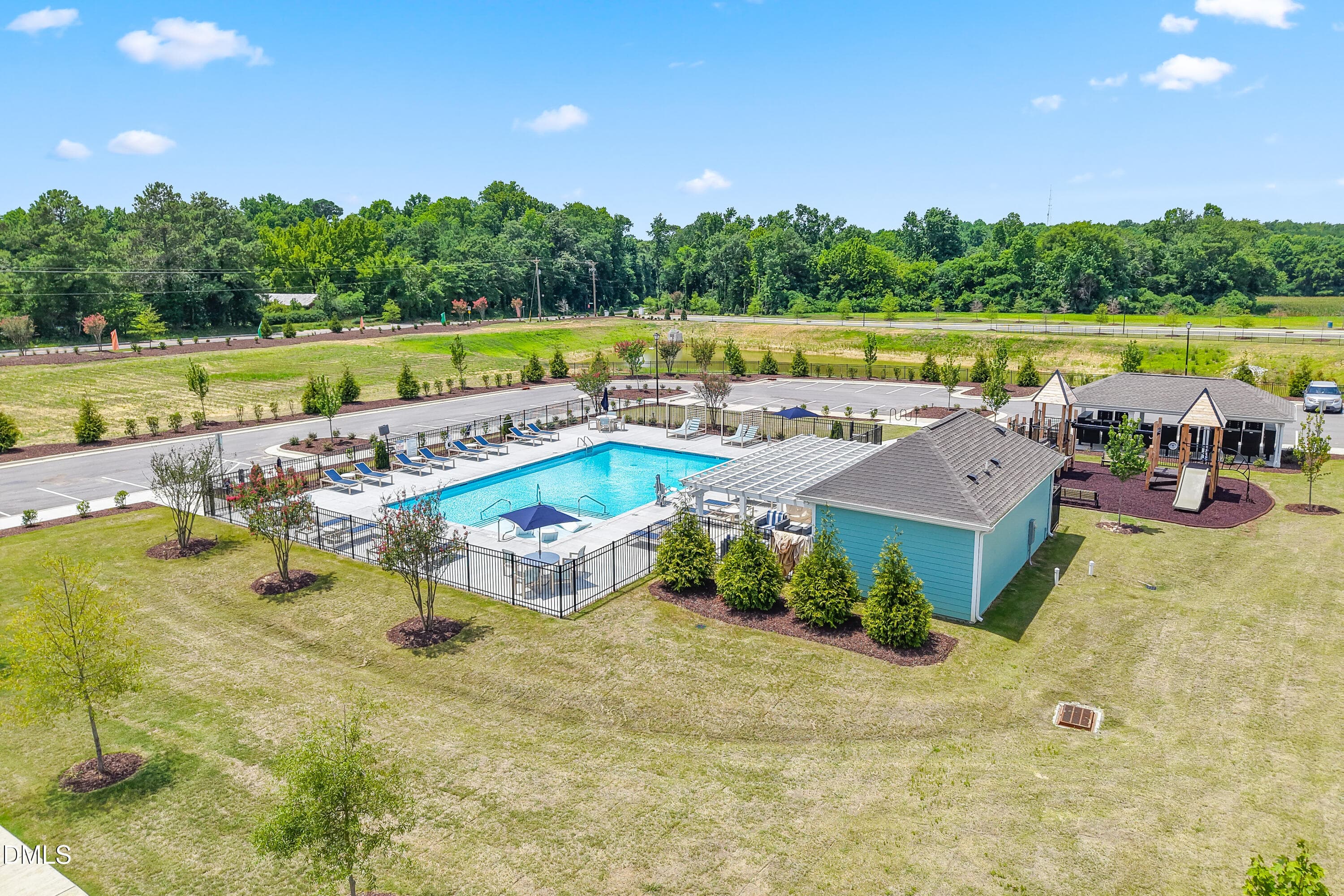 Community Pool - 127 Oyster Tabby Drive, Lillington, NC 27546, Lillington