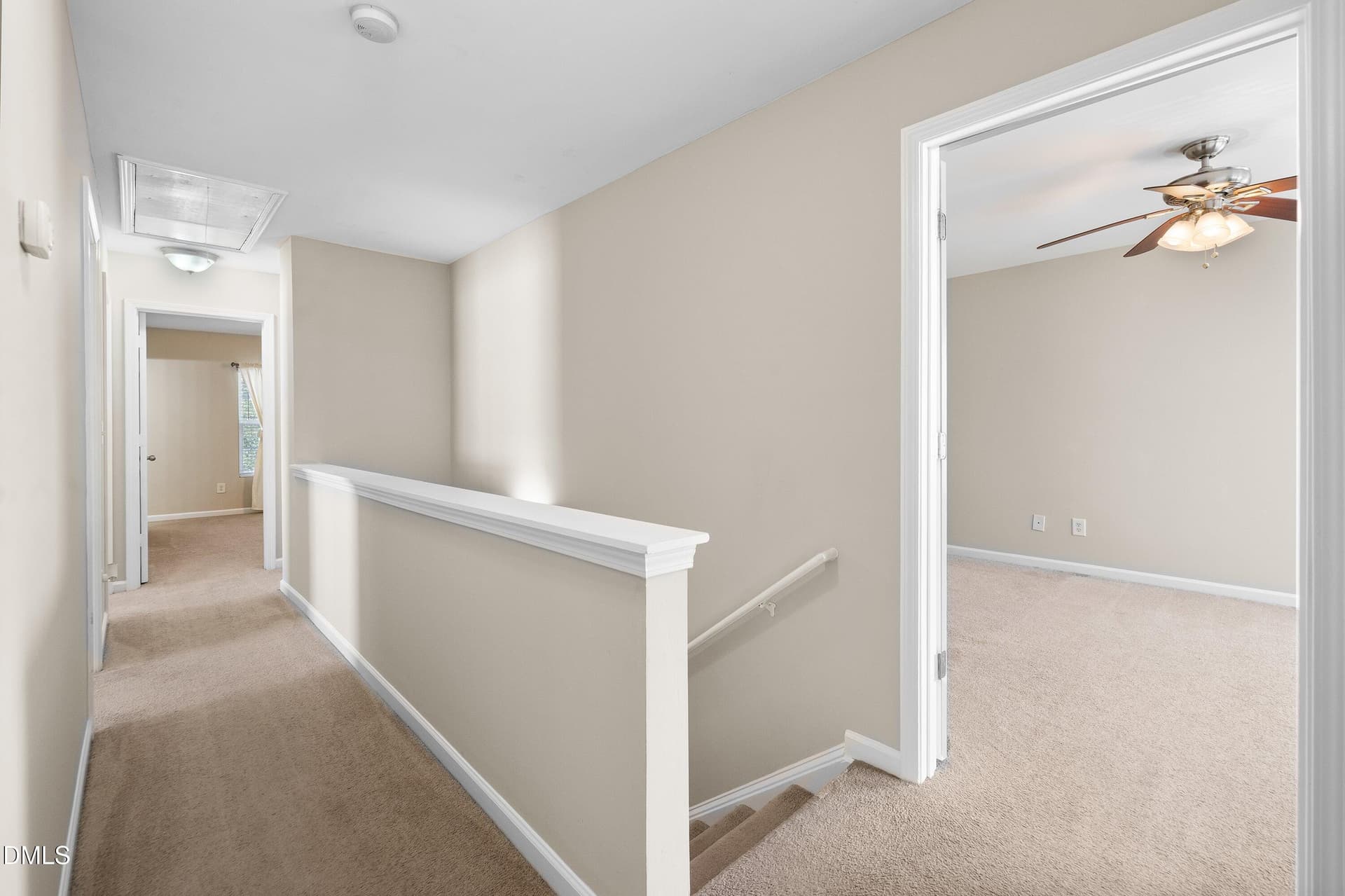 Up stairs hallway - 306 Knightwood Drive, Durham, NC 27703