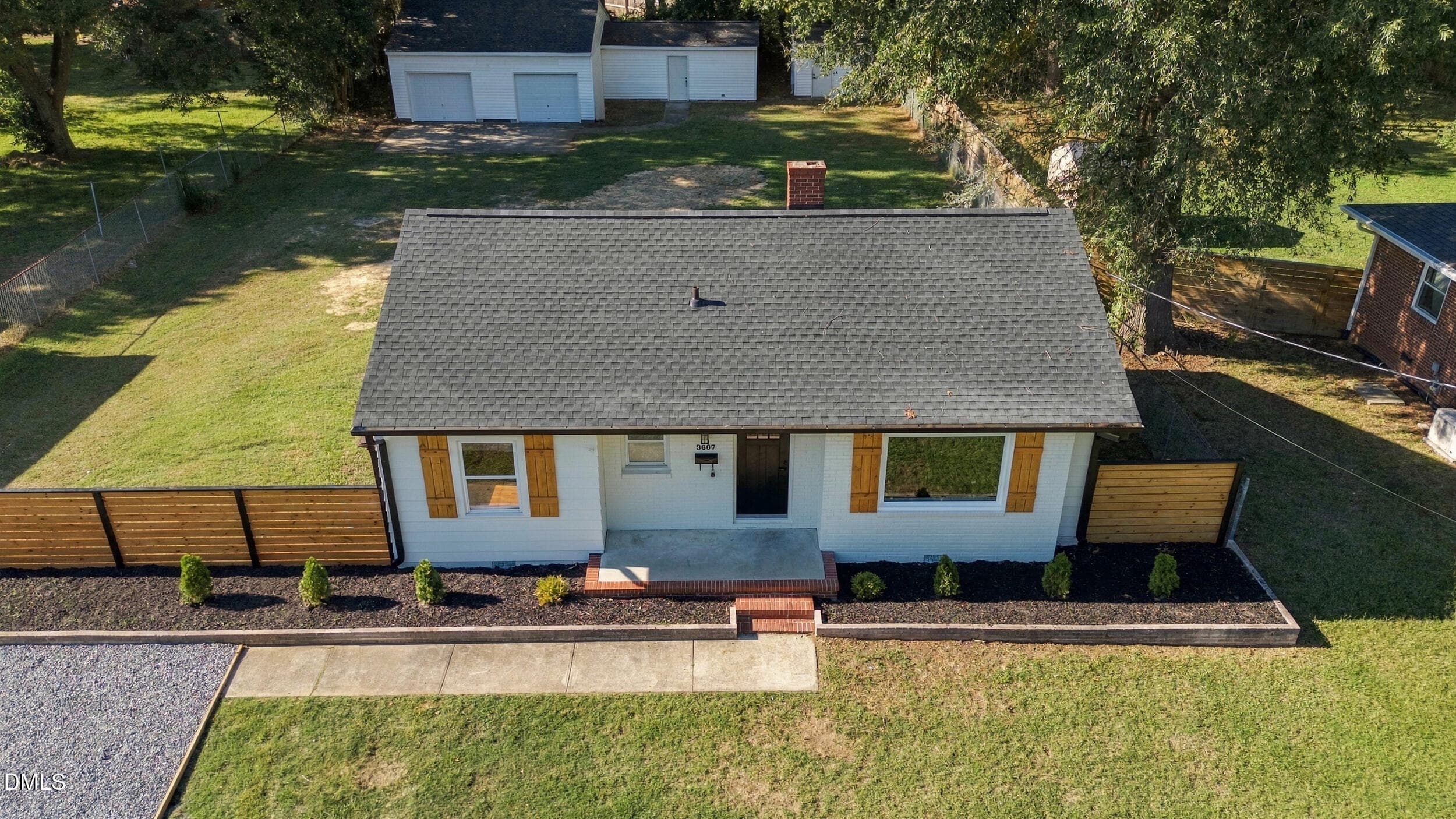 Aerial - 3607 Duke Homestead Road, Durham, NC 27704, Durham