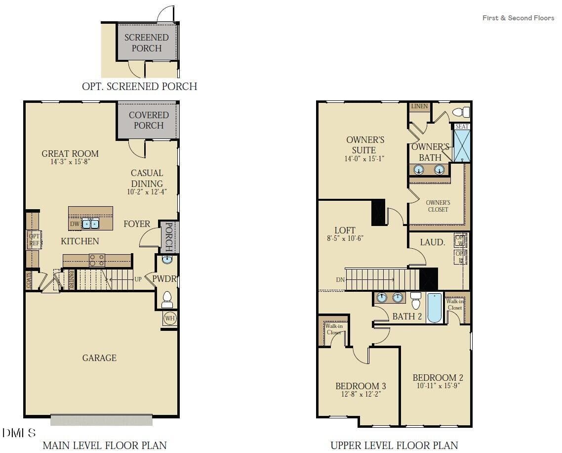 Avalon III floor plan - 211 Deercroft Drive, Apex, NC 27539, Apex