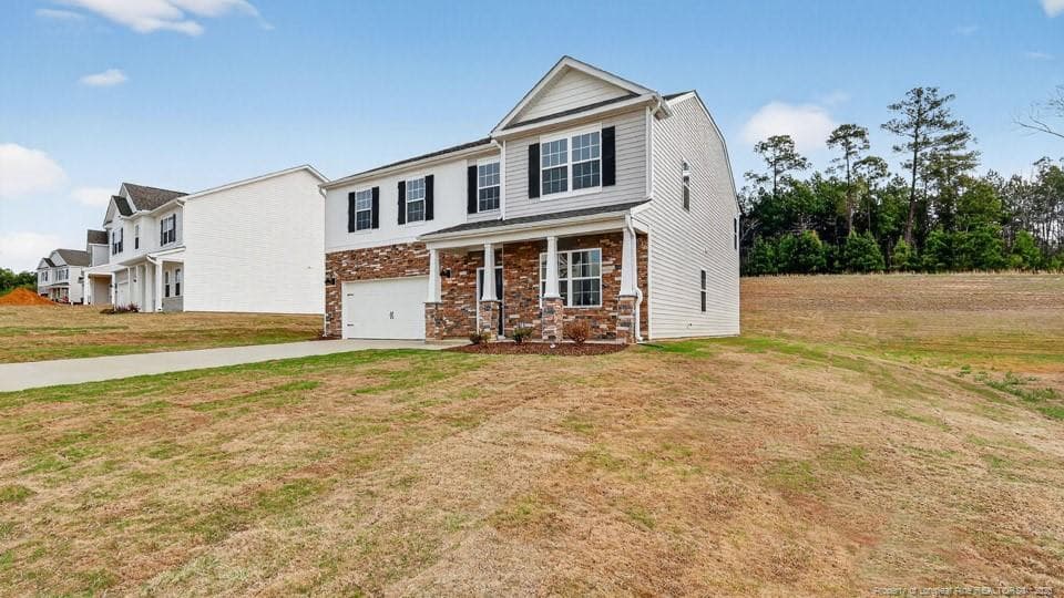 FRONT EXTERIOR COLUMBIA-C - 176 Rashford Way, Raeford, NC 28376, Raeford