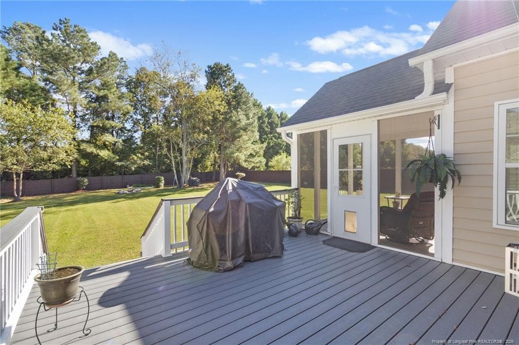 trex deck - 112 Neeley Lane, Raeford, NC 28376