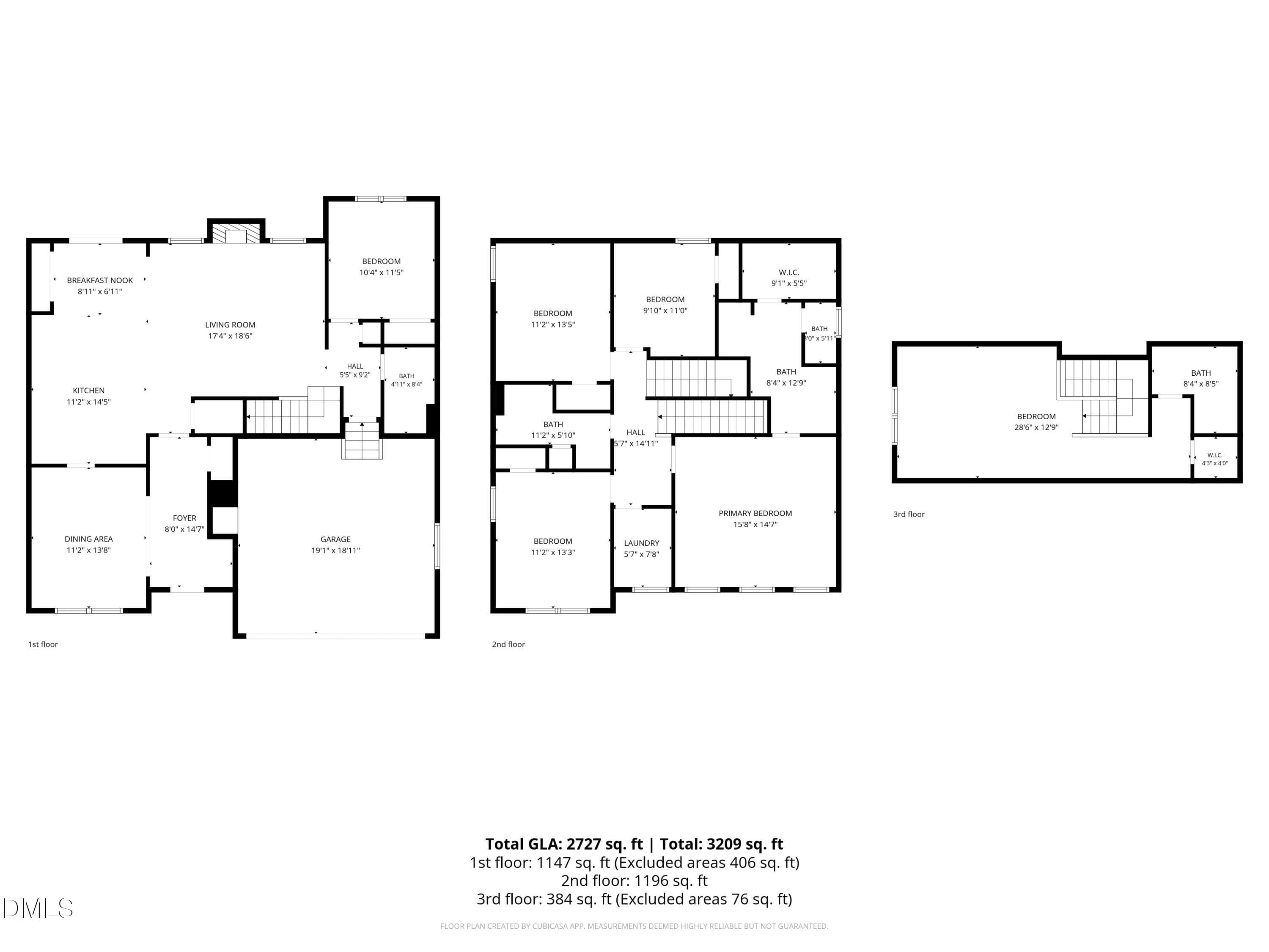 Measurements 127 Ascot - 127 Ascot, Rocky Mount, NC 27804, Rocky Mount