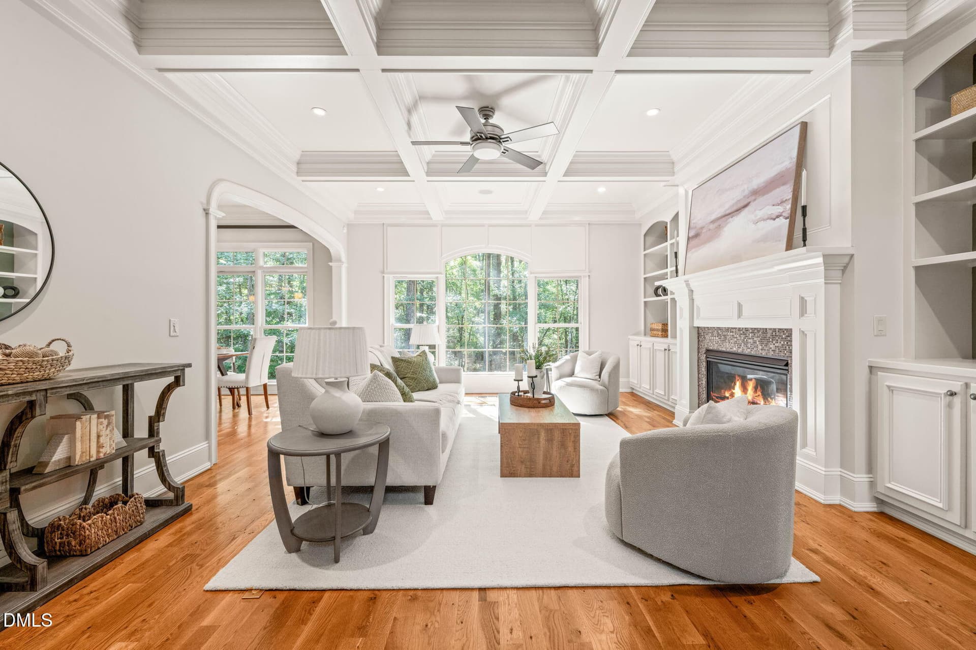 Living Room - 210 Crimson Oak Drive, Durham, NC 27713
