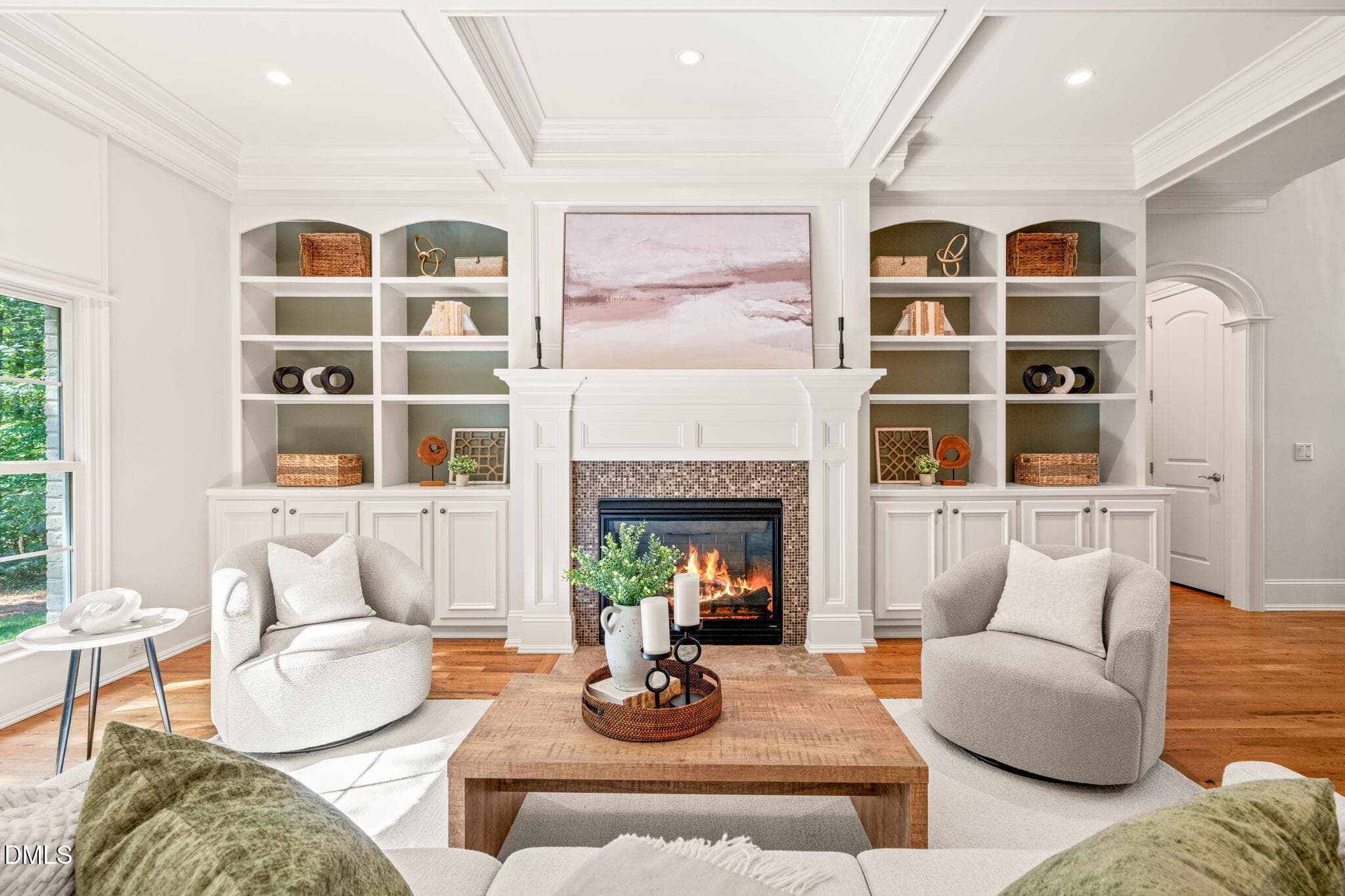 Living Room - 210 Crimson Oak Drive, Durham, NC 27713, Durham
