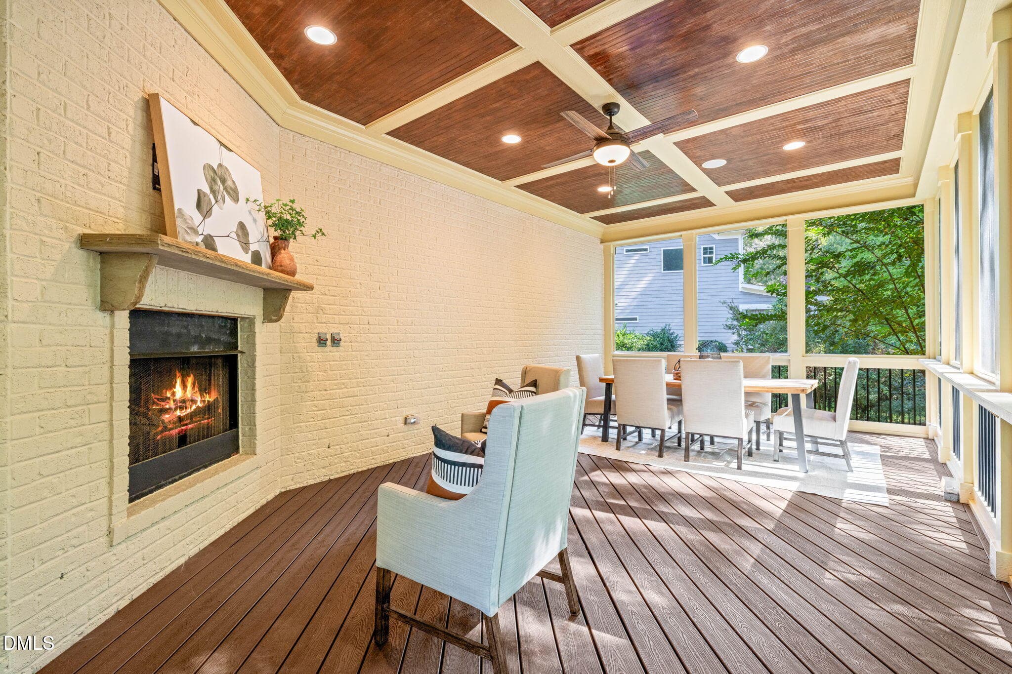 Covered Porch - 210 Crimson Oak Drive, Durham, NC 27713, Durham