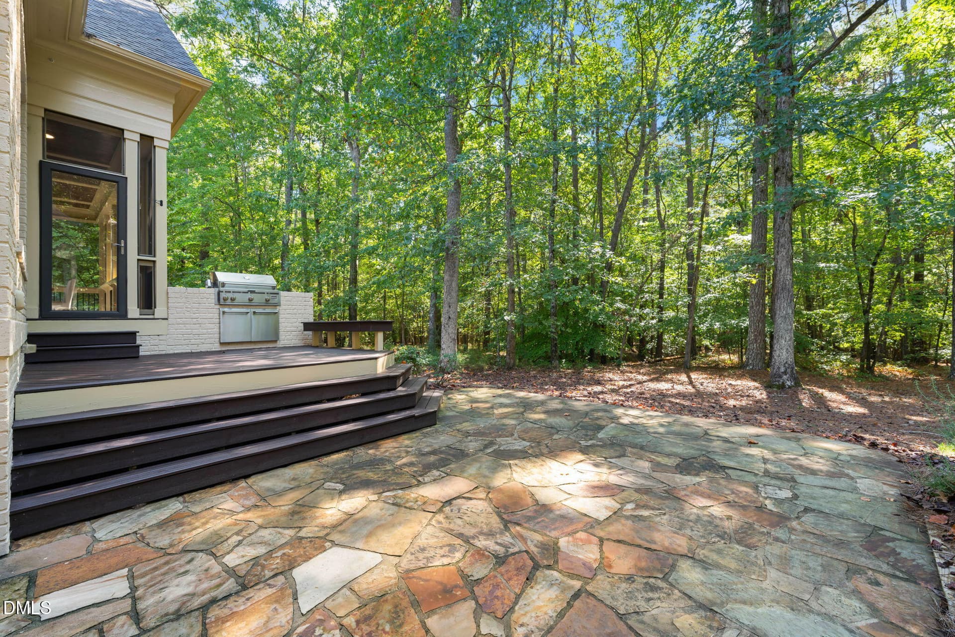Rear Patio - 210 Crimson Oak Drive, Durham, NC 27713
