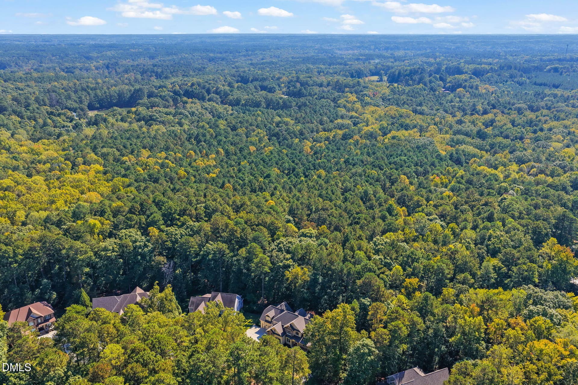 Aerial Image - 210 Crimson Oak Drive, Durham, NC 27713