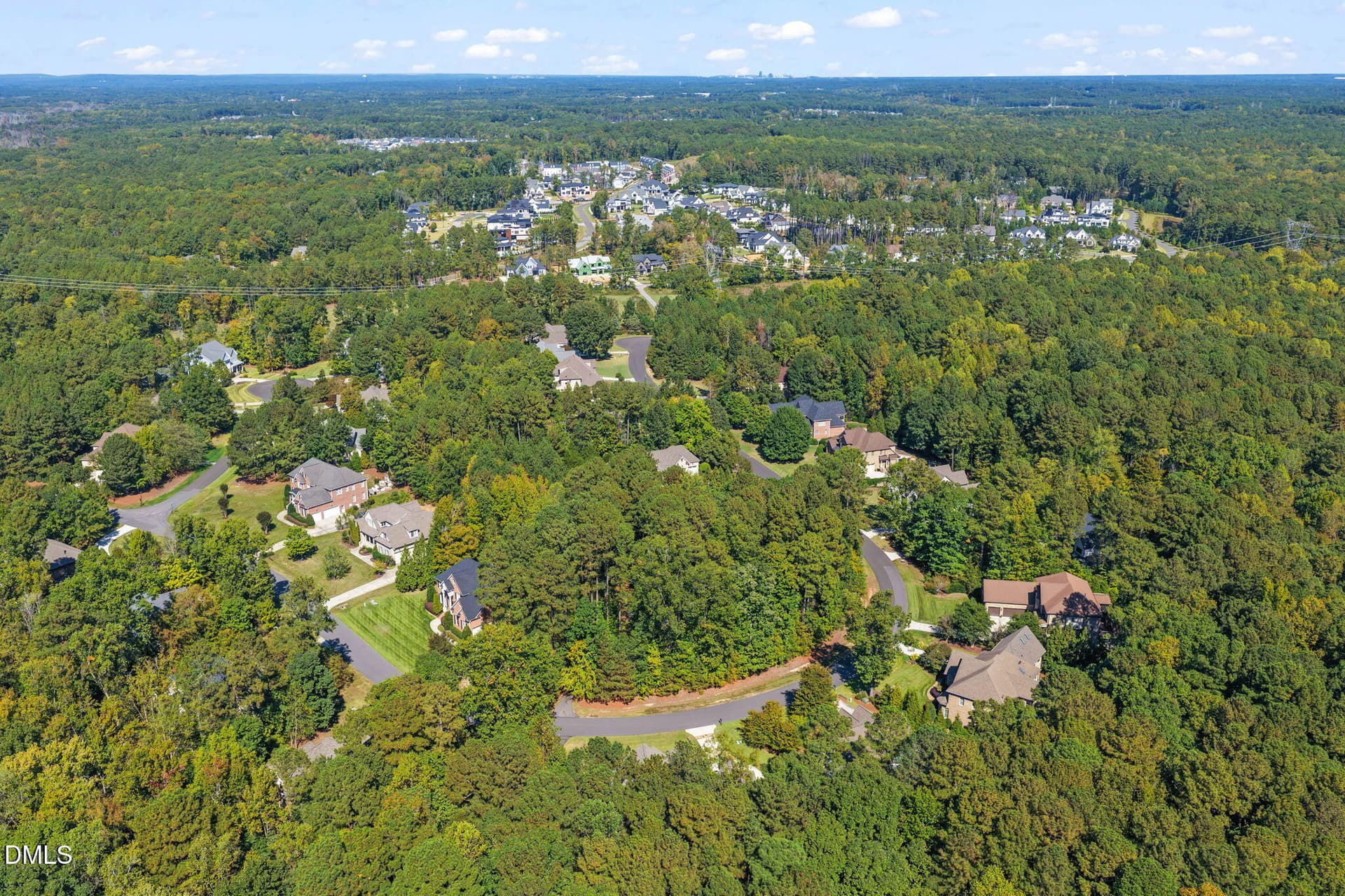 Aerial Image - 210 Crimson Oak Drive, Durham, NC 27713