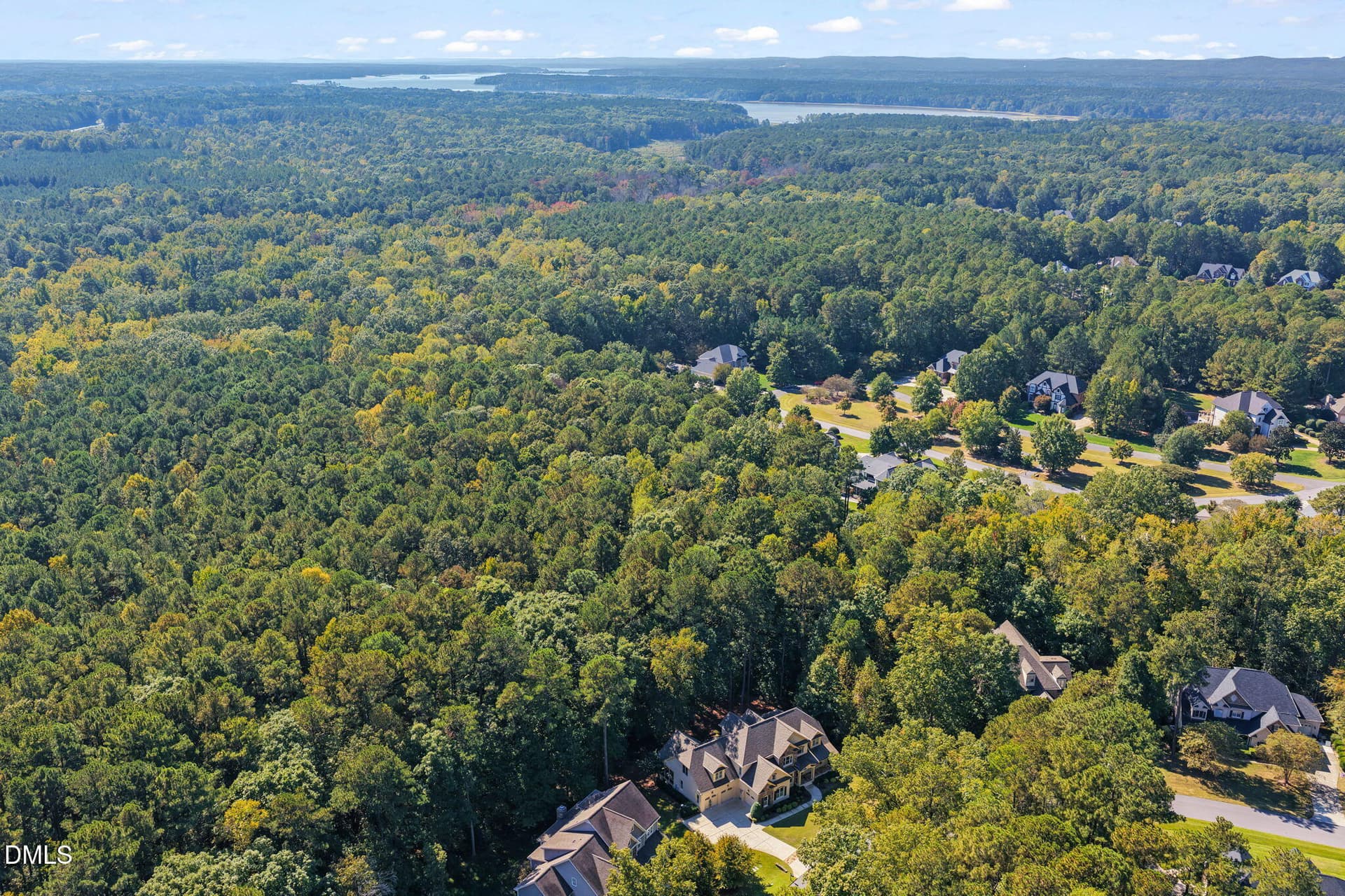 Aerial Image - 210 Crimson Oak Drive, Durham, NC 27713