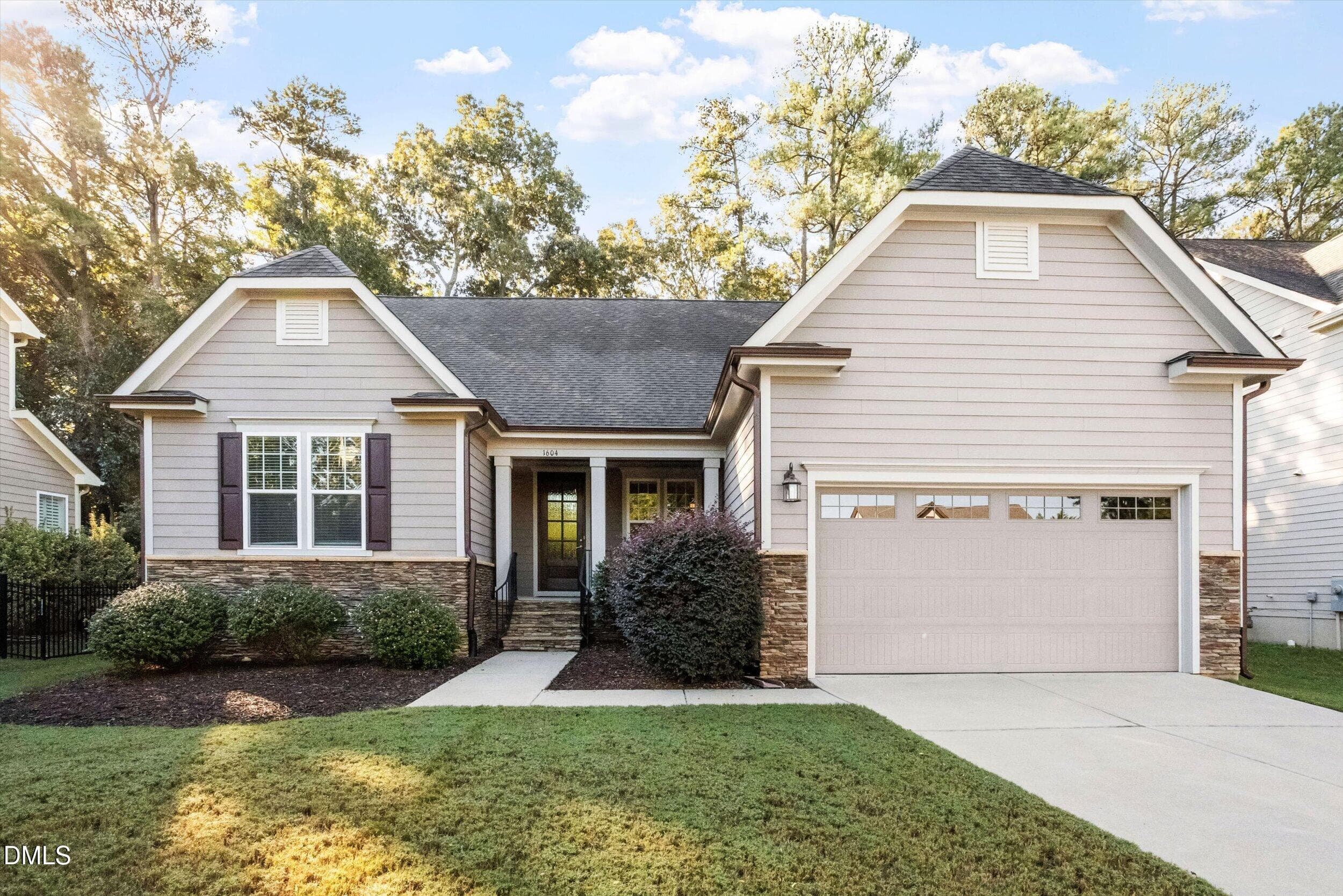 Front view - 1604 Doubles Court, Raleigh, NC 27609, Raleigh