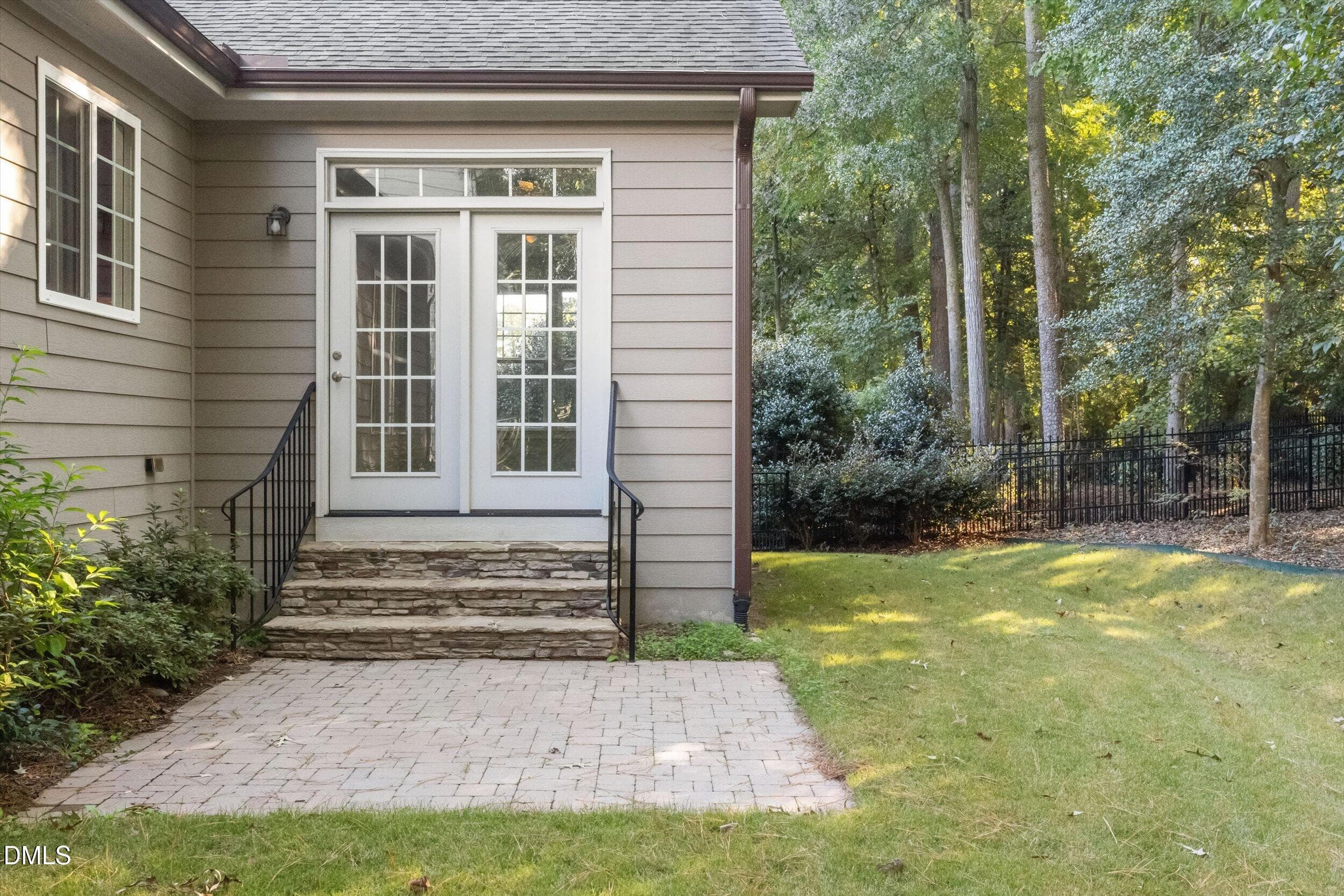 Rear patio - 1604 Doubles Court, Raleigh, NC 27609, Raleigh
