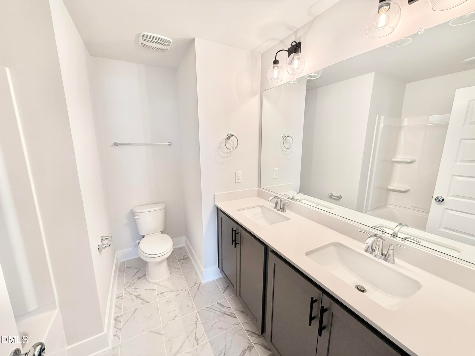 Upstairs Bathroom - 2004 Pollinator Place, Mebane, NC 27302