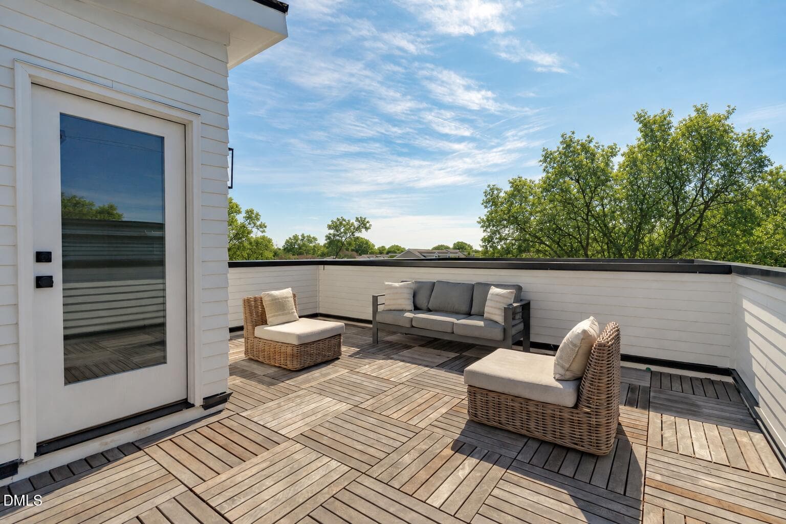Rooftop View at 610 Rocky Knob_1 - 610 Rocky Knob Court, Raleigh, NC 27601