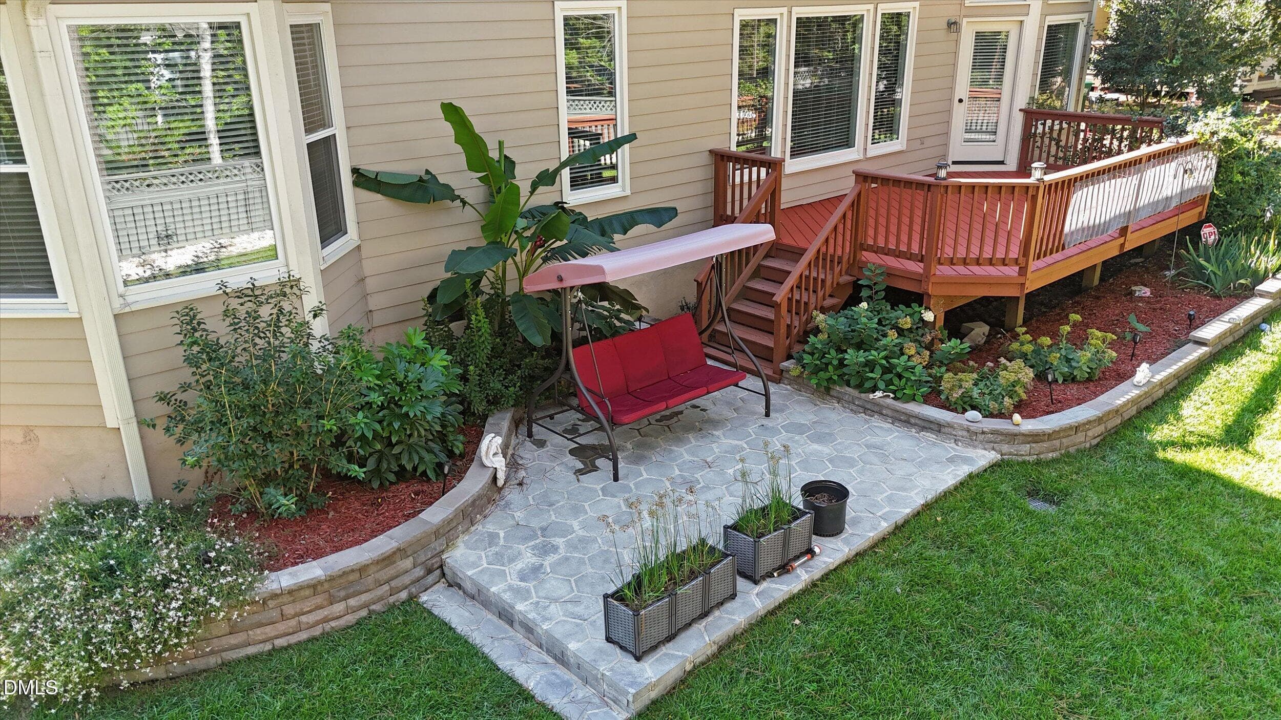 back yard - 307 Birdwood Court, Cary, NC 27519, Cary