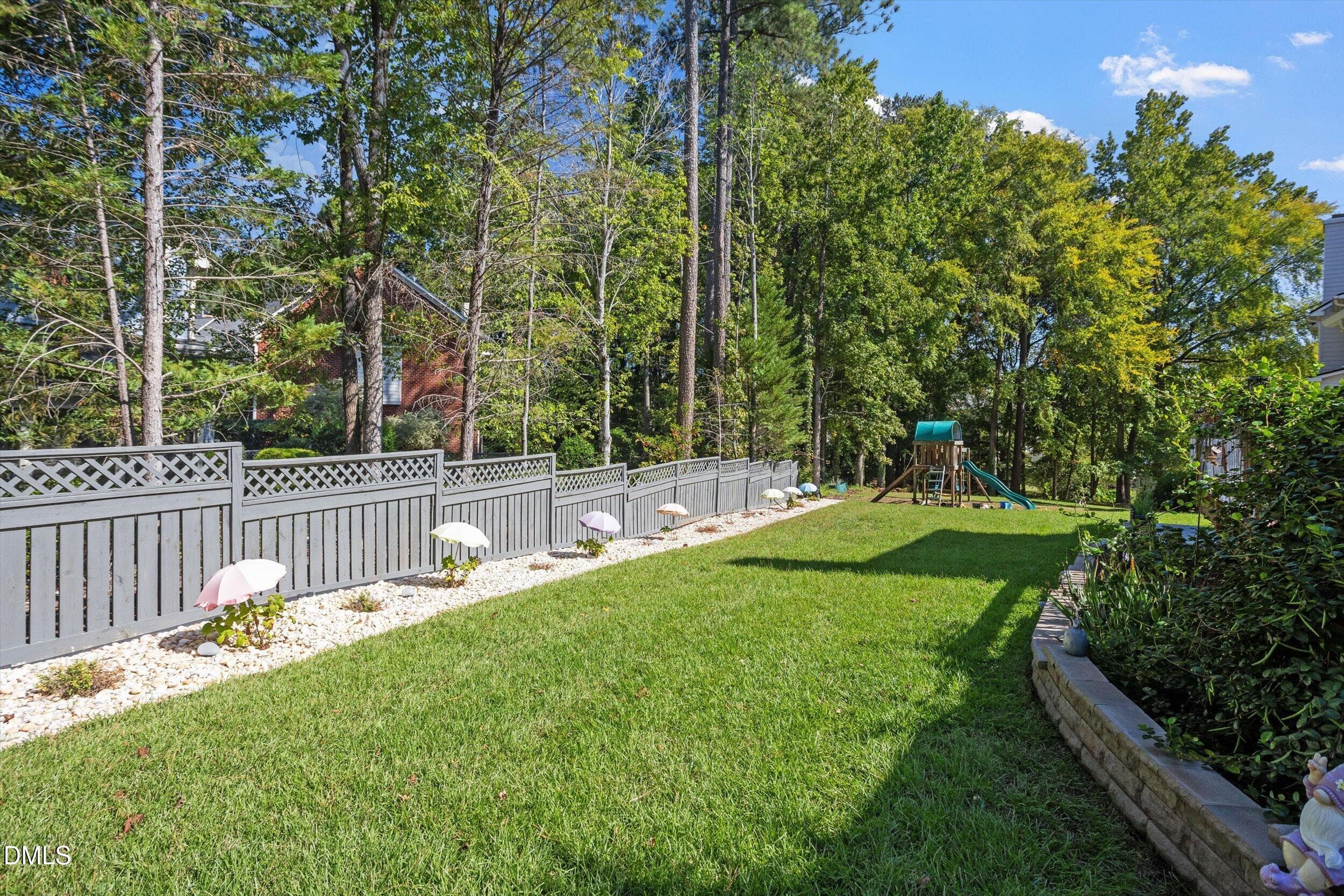 back yard - 307 Birdwood Court, Cary, NC 27519, Cary