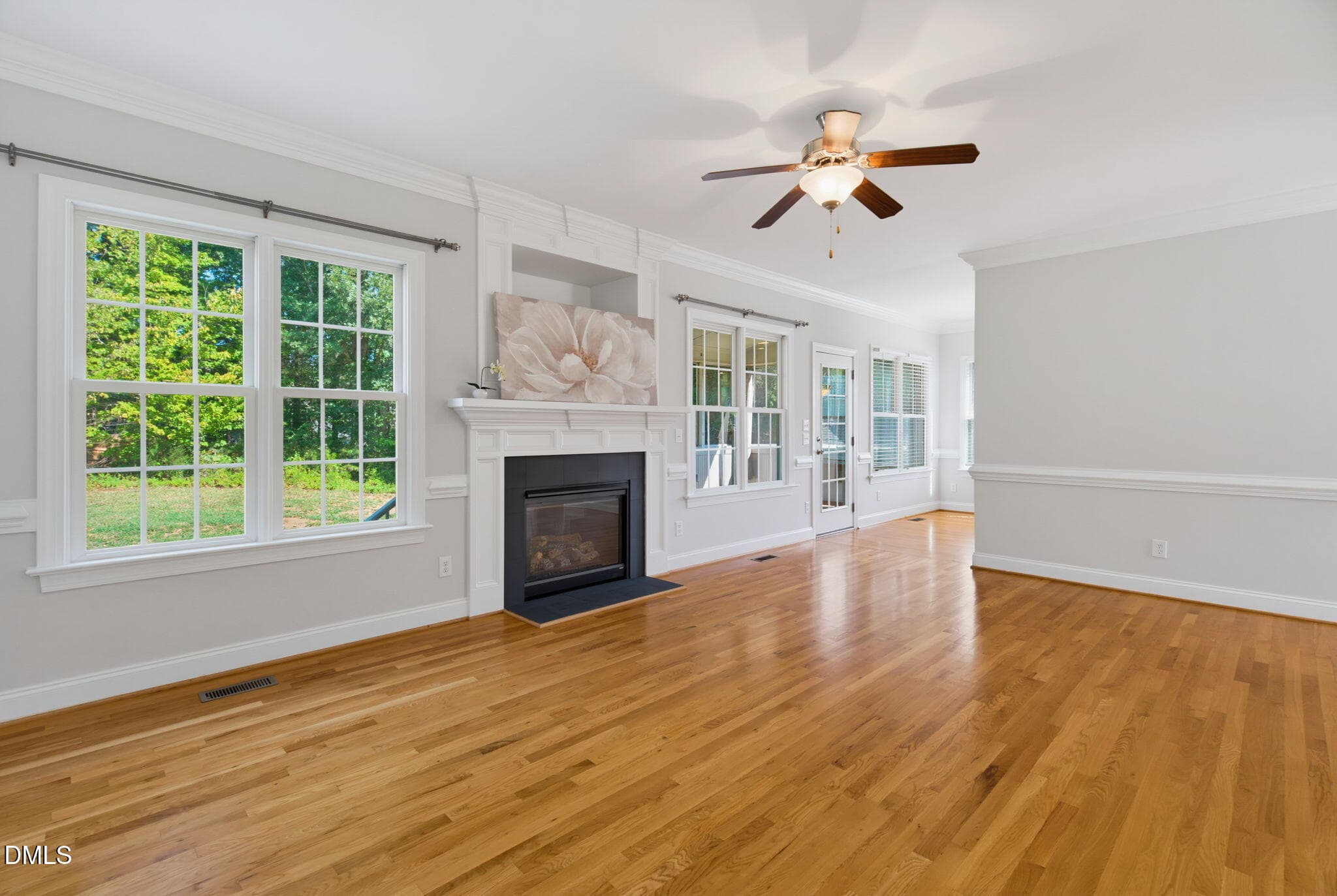 Living Room into Breakfast Area - 15 Breezewood Court, Pittsboro, NC 27312, Pittsboro