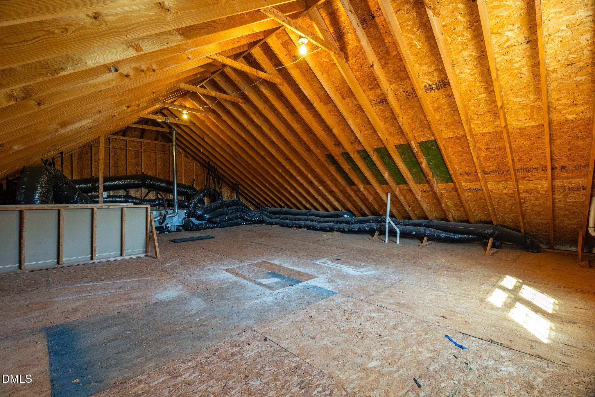 Unfinished attic- 3rd floor - 15 Breezewood Court, Pittsboro, NC 27312, Pittsboro