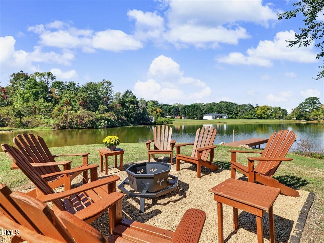 098-Firepit - 6280 Brackney Trail, Holly Springs, NC 27540, Holly Springs