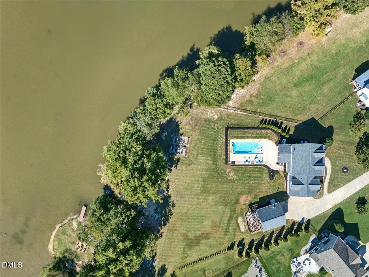 112-Aerial View - 6280 Brackney Trail, Holly Springs, NC 27540, Holly Springs