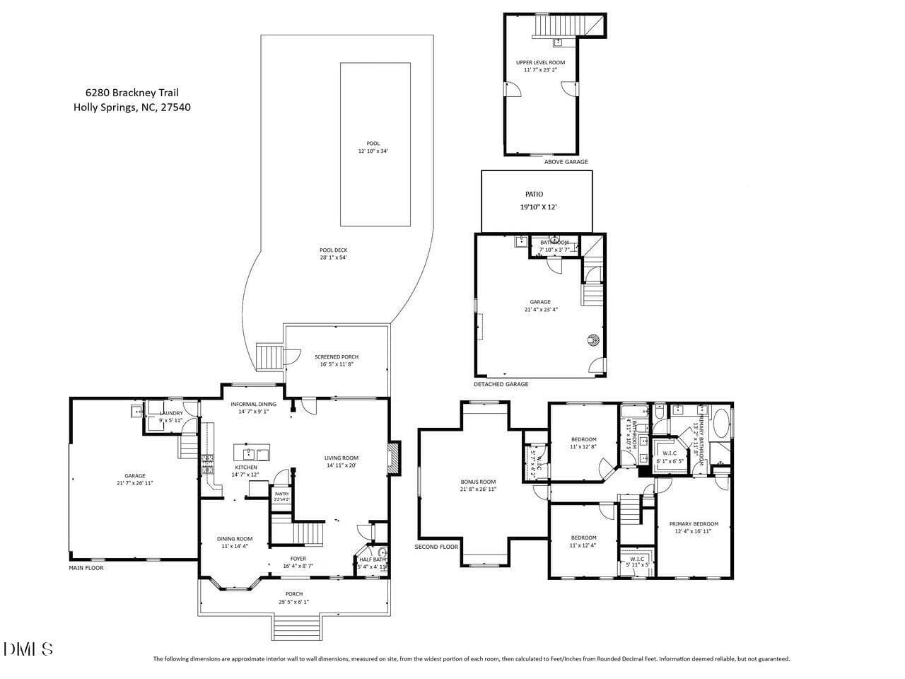 6280BrackneyTrl - Floor Plan - 6280 Brackney Trail, Holly Springs, NC 27540, Holly Springs