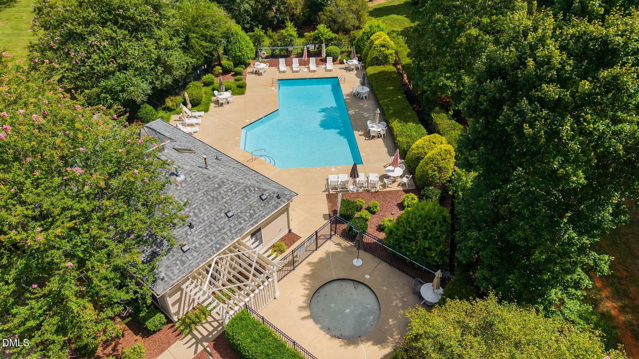 Community Pool - 15 Breezewood Court, Pittsboro, NC 27312, Pittsboro