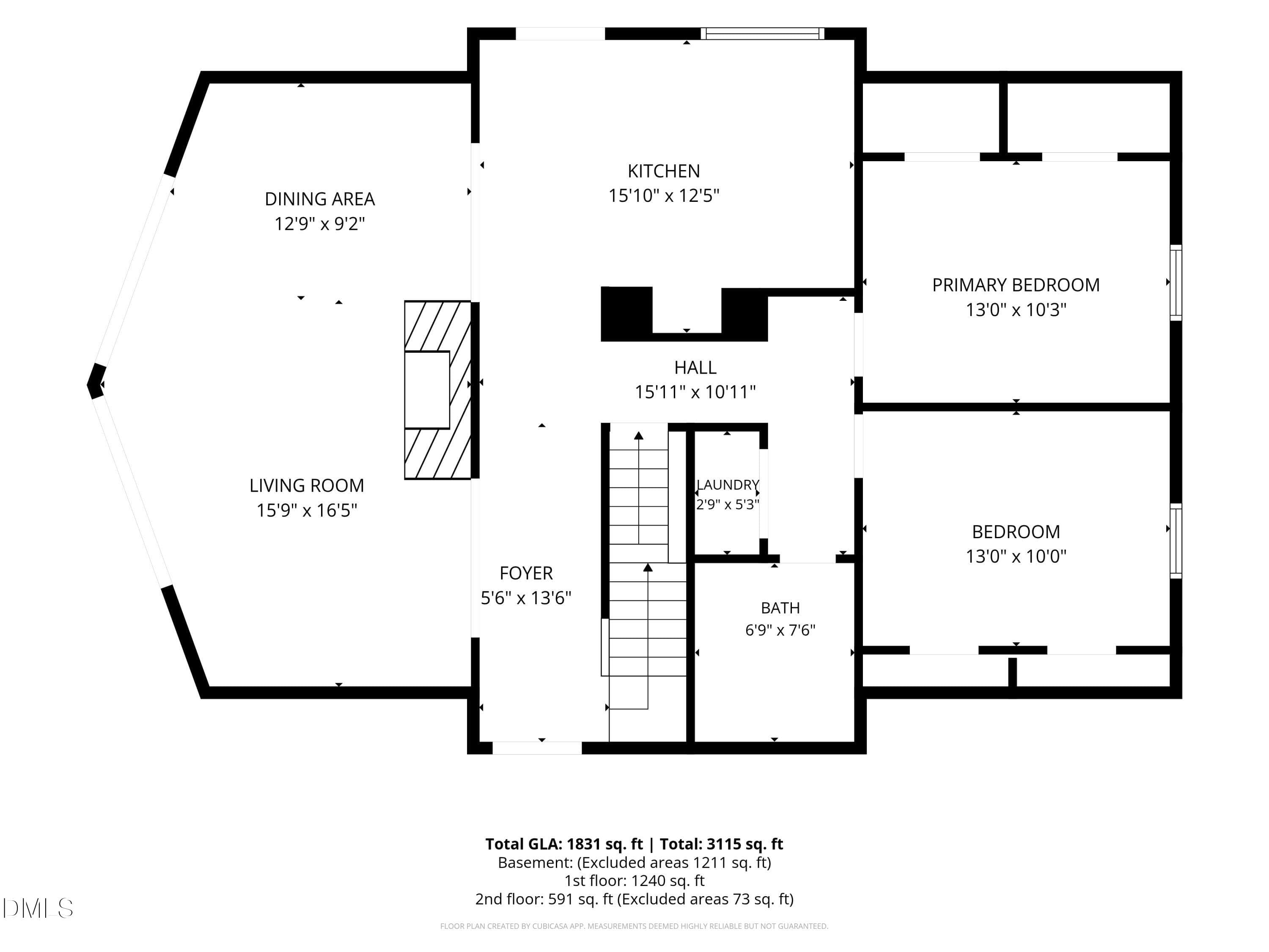 2nd_floor_106_pleasant_view_lane_seven_l - 106 Pleasant View Lane, Seven Lakes, NC 27376, Seven Lakes