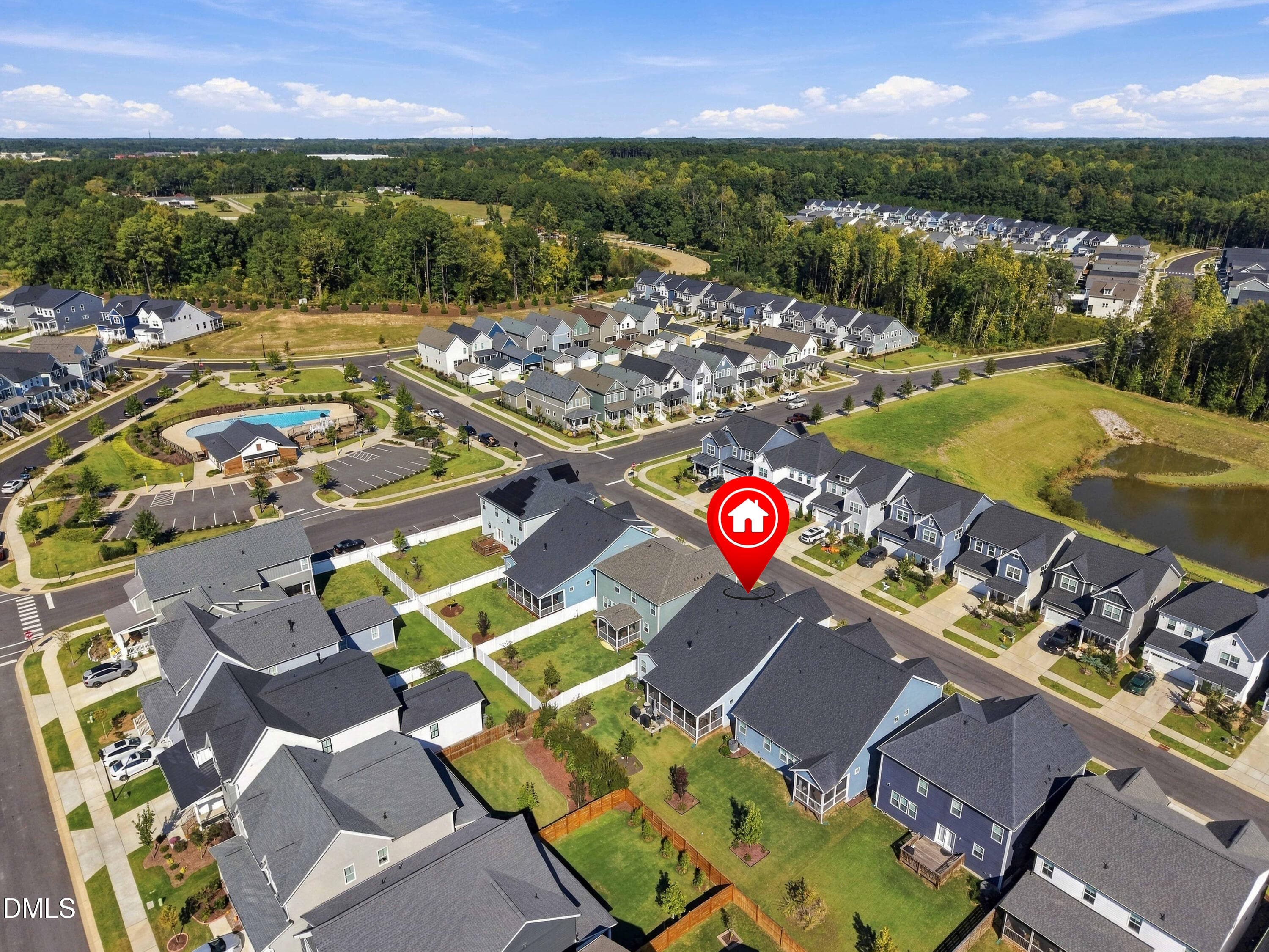 69_drone00005 - 1237 Porters Call Drive, Wendell, NC 27591, Wendell
