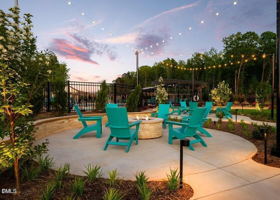Amenity Firepits - 211 Tantara Bend, Pittsboro, NC 27312, Pittsboro