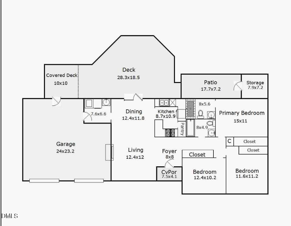 8604 Bostian - floorplan image - 8604 Bostian Drive, Apex, NC 27539, Apex