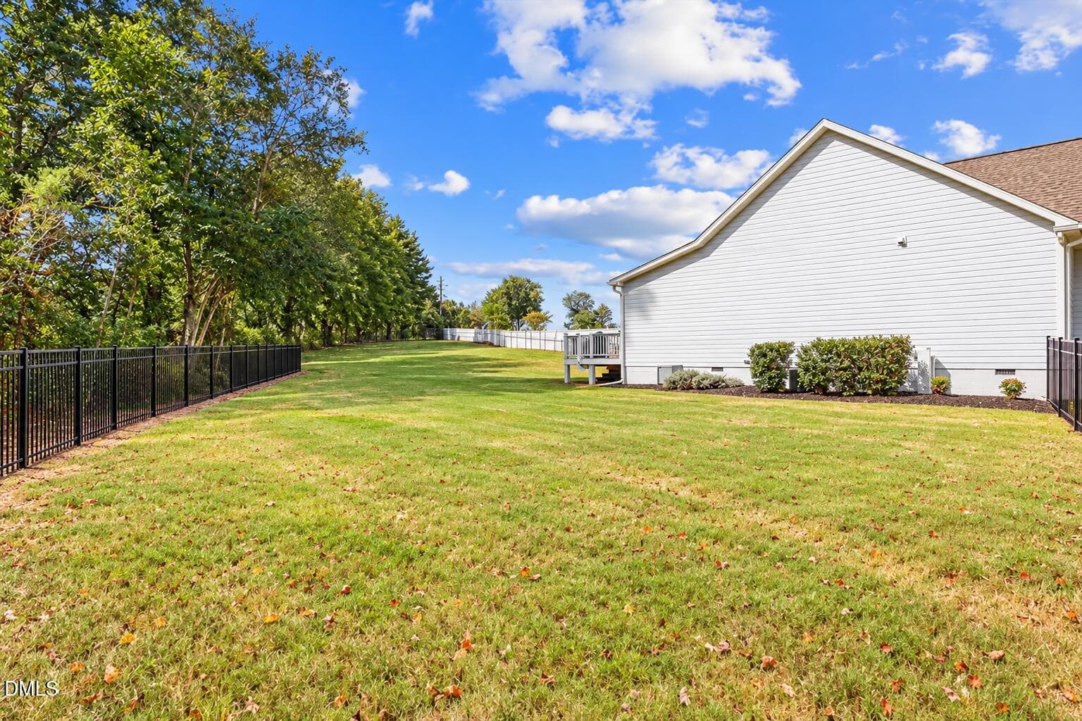 Sunny Suburban Backyard with Gable House - 302 Old Hickory Drive, Raleigh, NC 27603