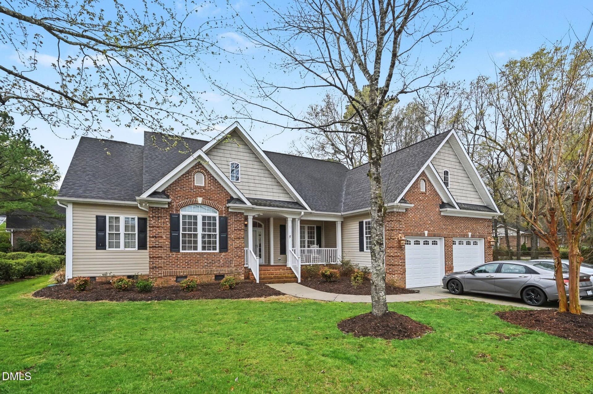 FrontView2 - 5 Leathers Court, Durham, NC 27705