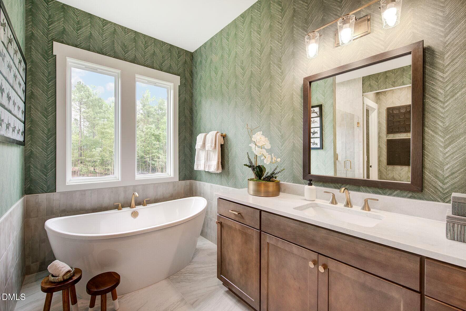 Primary Bath 1 - 1912 Lawrence Rd, Hillsborough, NC 27278