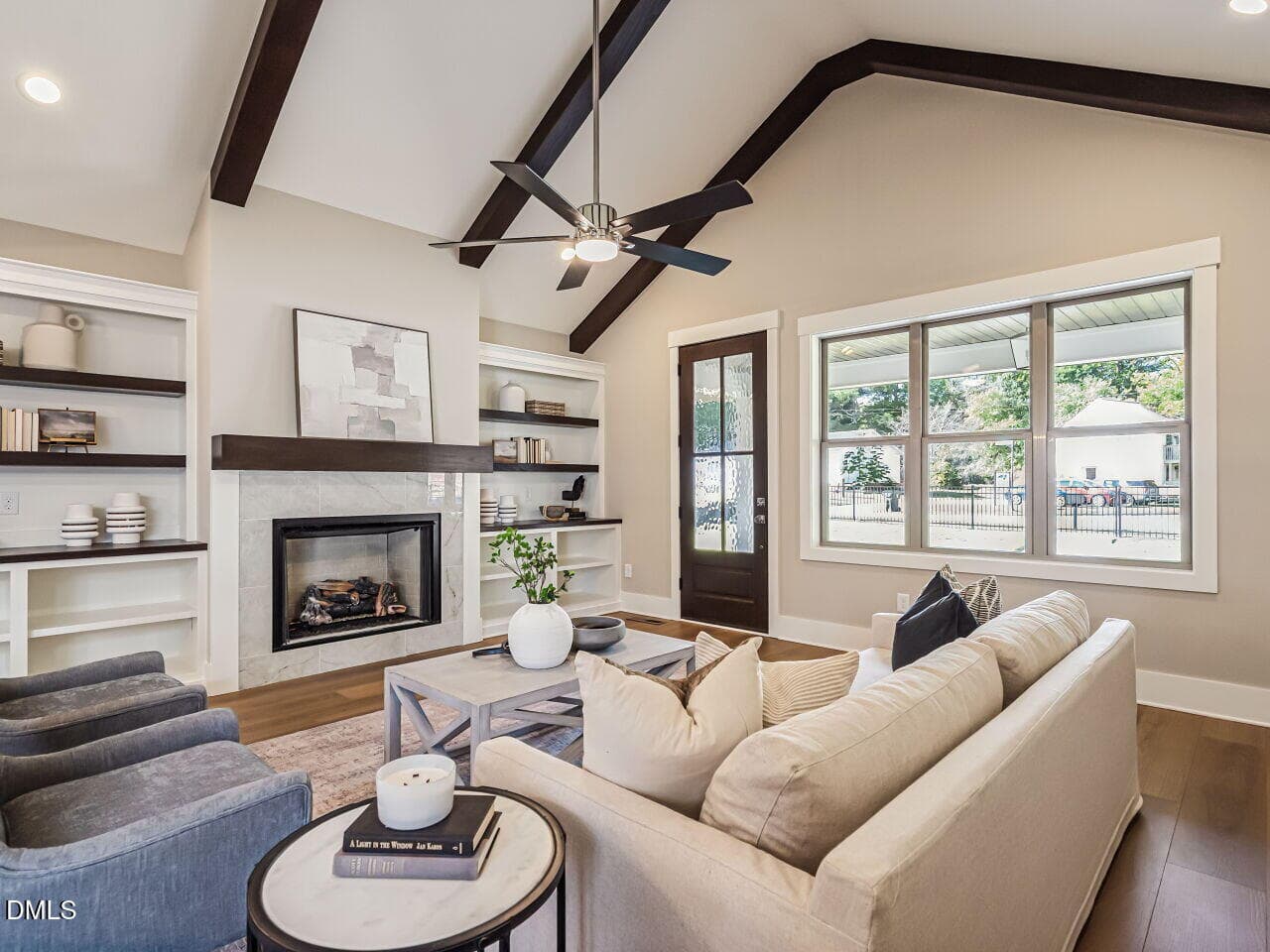004-1280x960-living-room - 305 Grigsby Avenue, Holly Springs, NC 27540, Holly Springs