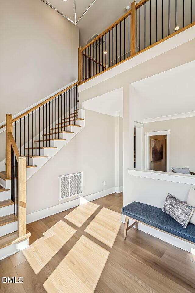 022-1280x960-staircase - 305 Grigsby Avenue, Holly Springs, NC 27540, Holly Springs
