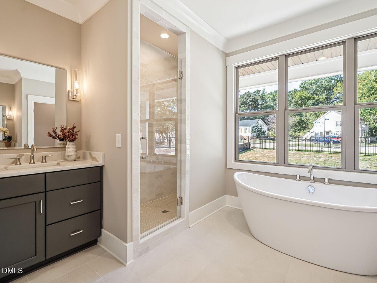 028-1280x960-primary-bathroom - 305 Grigsby Avenue, Holly Springs, NC 27540, Holly Springs